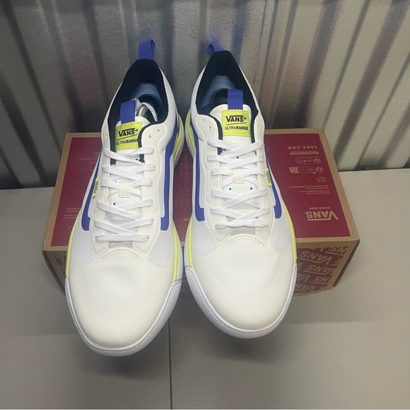 Vans Ultrarange True White Multi Men’s Shoes NEW - Picture 4 of 5